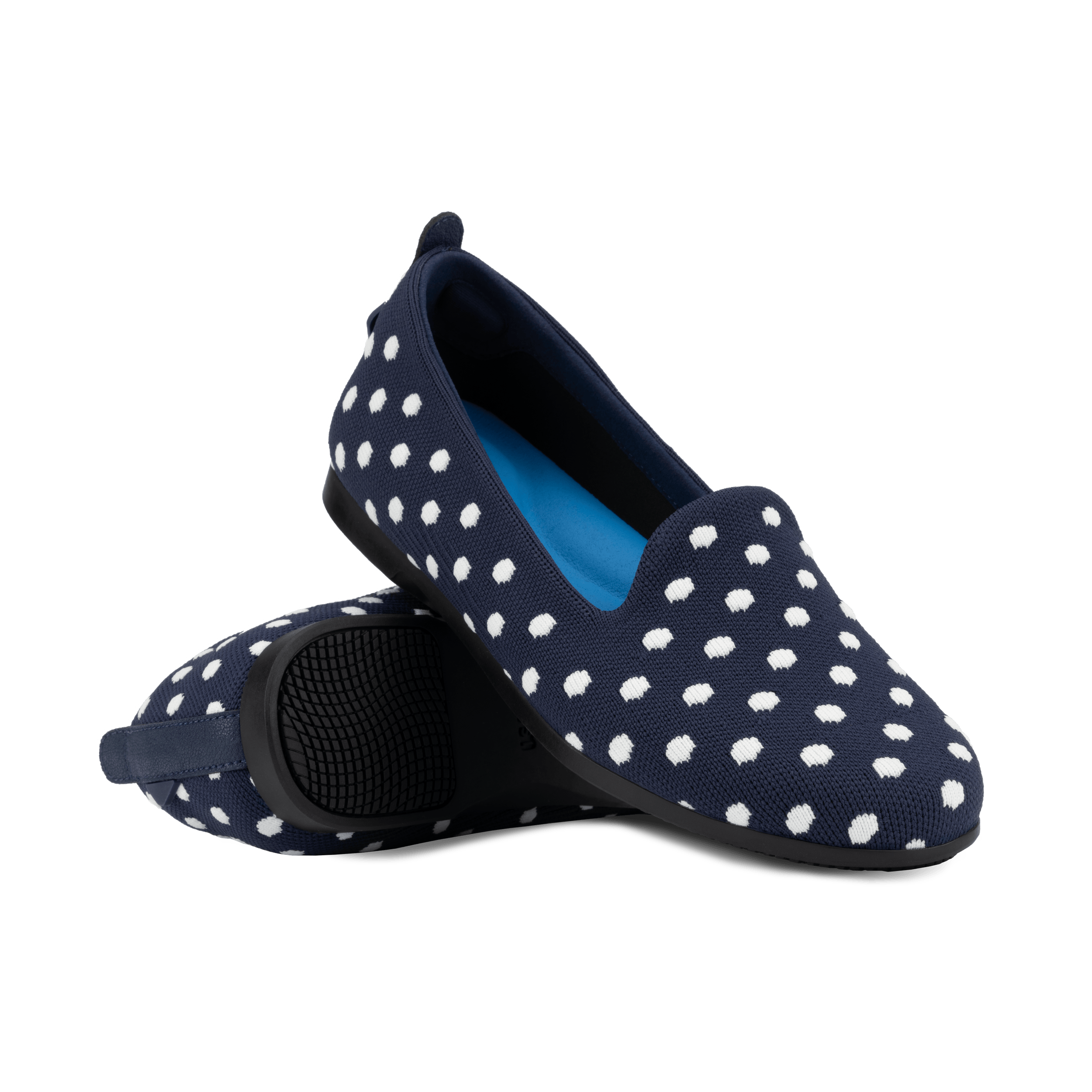 Women's Market Flat - Midnight/White Polka Dot - Image 5