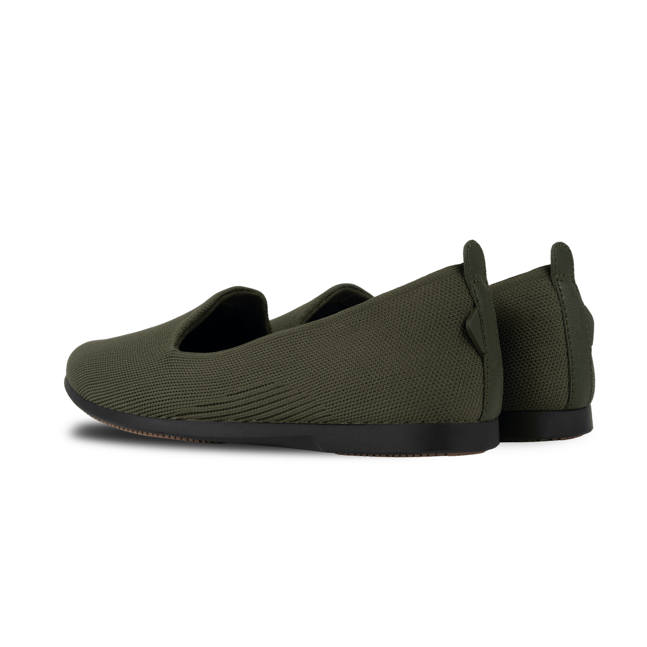 Women's Market Flat - Dark Olive/Black - Image 4